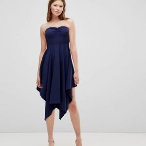 ASOS Bandeau Midi Cotton Sundress